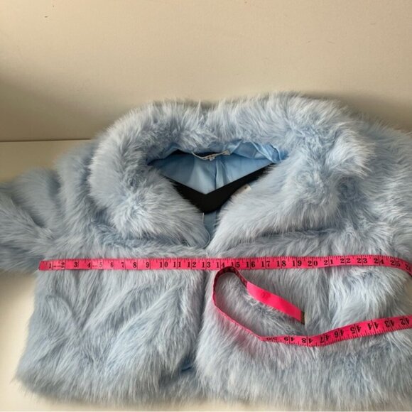 NWT Free People Paris Cropped Faux Fur Jacket Size XL - Picture 13 of 16